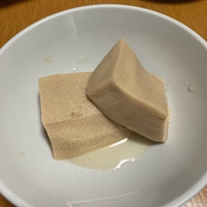 基本の高野豆腐の煮物